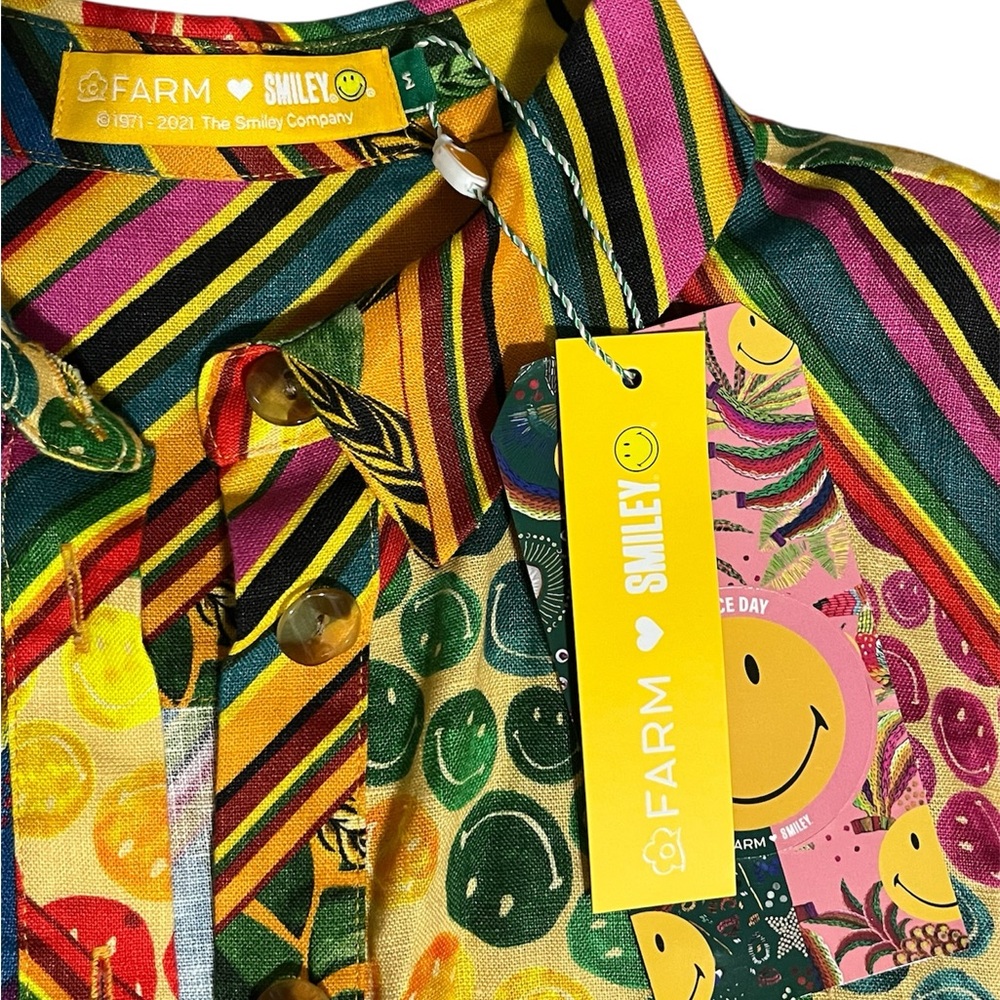 FARM Rio Multicolor Smiley Romper - Picture 2 of 4